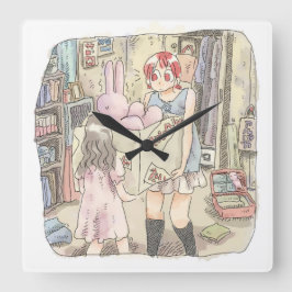 RELOJ CUADRADO さなごごじ