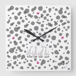 RELOJ CUADRADO ダルメシアンの気持ち。