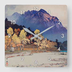 Reloj Cuadrado 雨後の穂高山, Hodaka-yama después de la lluvia, Yoshida,
