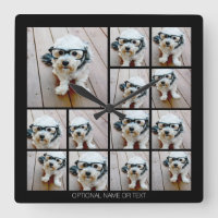 13 Photo Funky Collage con texto simple