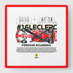 Reloj Cuadrado 16 leclerc