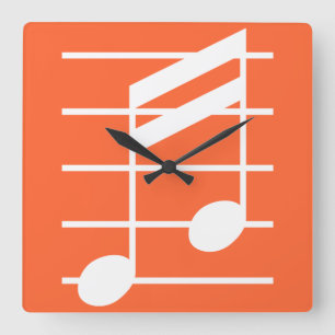 Reloj Cuadrado 16th note 4