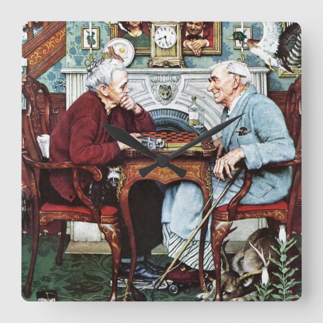 RELOJ CUADRADO 1943 (Anverso)