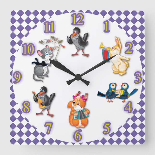 Reloj Cuadrado 1.ᵉʳ concertación (Anverso)