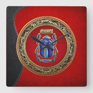Reloj Cuadrado [200] Tesoro: Antiguo Scarab egipcio
