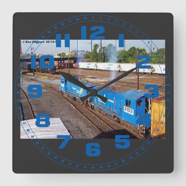 Reloj Cuadrado 2 Conrail SW-1001       (Anverso)