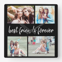 4 fotos mejores amigos para siempre negro