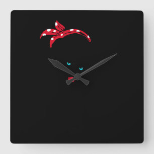 Reloj Cuadrado 65.Notario Notario Público Rosie The Riveter P