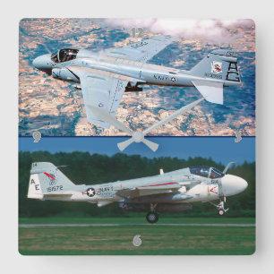 RELOJ CUADRADO A-6 INTRUSO