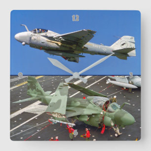 RELOJ CUADRADO A-6 INTRUSO