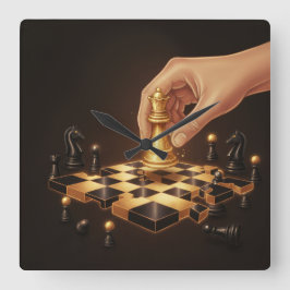 Reloj Cuadrado A Geometria do Poder