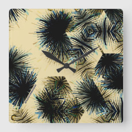 Reloj Cuadrado A la sombra del color beige