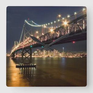 Reloj Cuadrado A View From Treasure Island