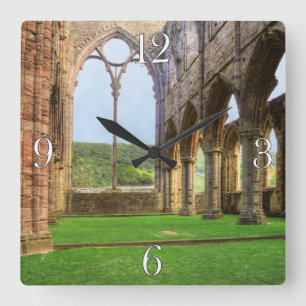 Reloj Cuadrado Abadía de Tintern, Monasterio Cisterciense, Gales