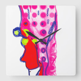 Reloj Cuadrado Abstract Regal Art