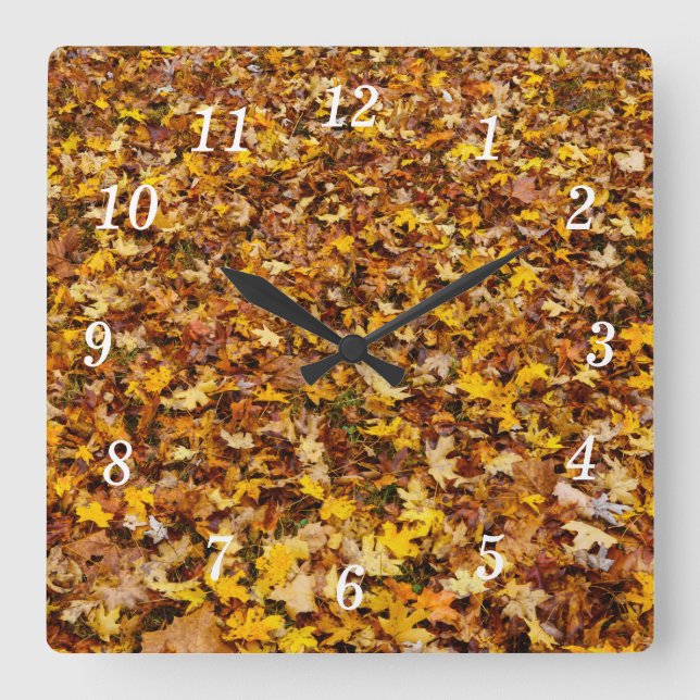 Reloj Cuadrado Abstract Wall Clock (Anverso)