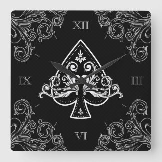 Reloj Cuadrado Ace of Spades