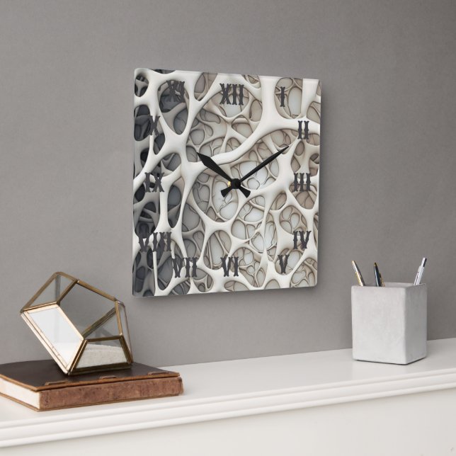 Reloj Cuadrado Acrílico (Oficina)