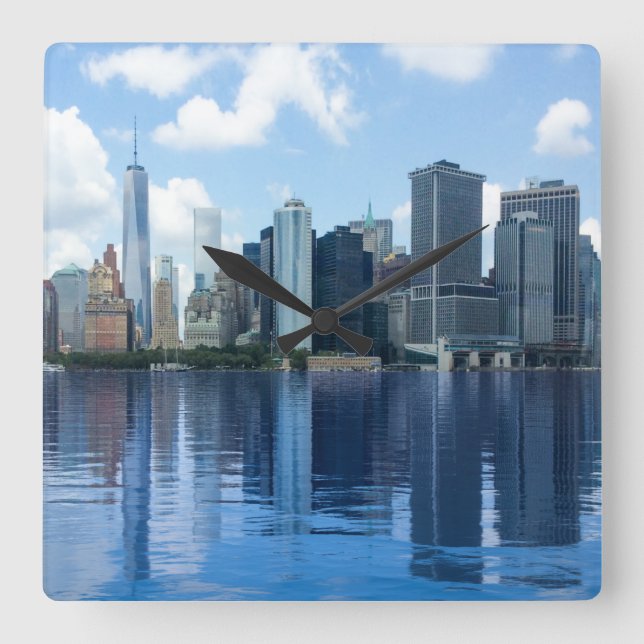 Reloj Cuadrado Acrylic Wall Clock (Anverso)