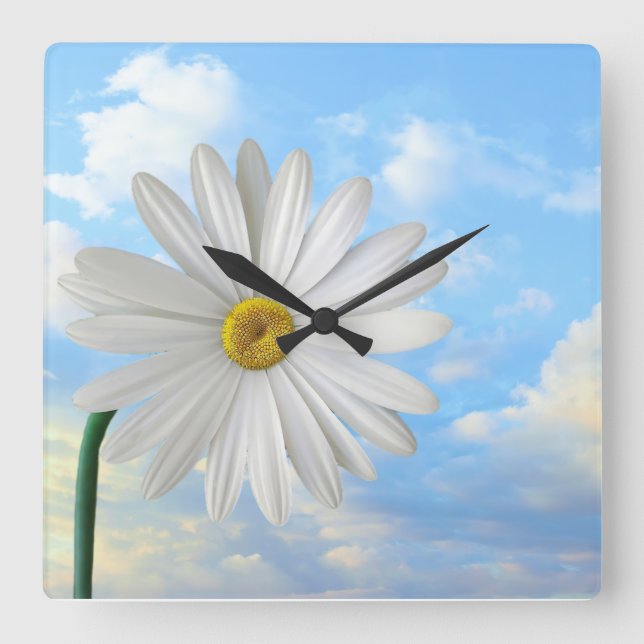 Reloj Cuadrado Acrylic Wall Clock (Anverso)