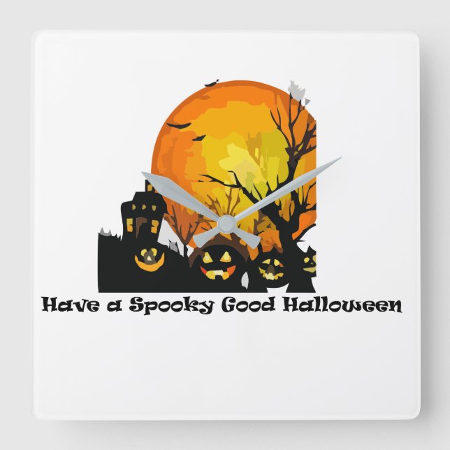 Reloj Cuadrado Acrylic Wall Clock (Anverso)