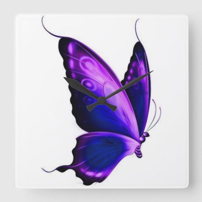 Reloj Cuadrado Acrylic Wall Clock (Anverso)