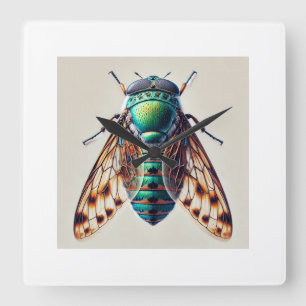 Reloj Cuadrado Aegocidnexocentrus 010824IREF205 - Watercolor