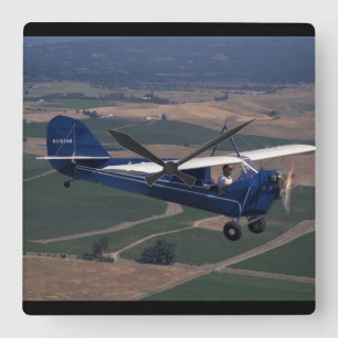 Reloj Cuadrado Aeronca, C-3, 1931, aviación de