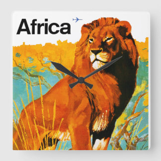 Reloj Cuadrado África ~ Sabena