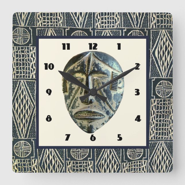 Reloj Cuadrado Áfricas occidentales (Anverso)