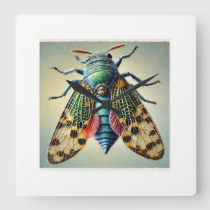 Reloj Cuadrado Agapanthiola 170724IREF248 - Watercolor