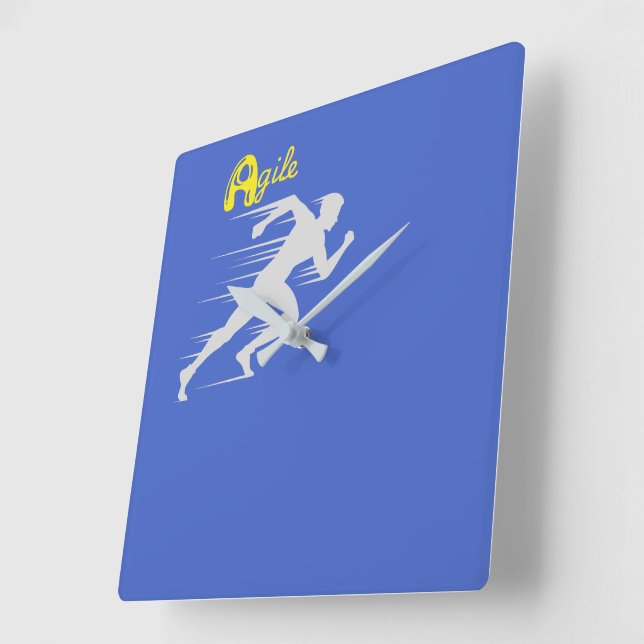 Reloj Cuadrado Agile (Ángulo)