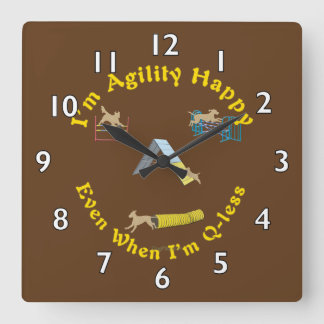 Reloj Cuadrado Agility Happy