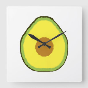Reloj Cuadrado Aguacate