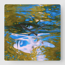 Reloj Cuadrado Aguas místicas