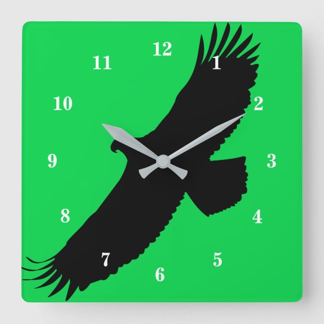Reloj Cuadrado Águila (Anverso)