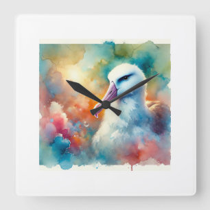 Reloj Cuadrado Albatross in Watercolor 300724AREF110 - Watercolor