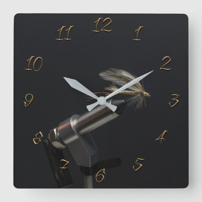 Reloj Cuadrado Almacén de pesca de altura (Anverso)