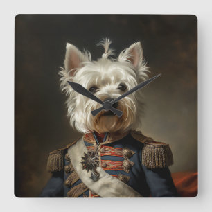Reloj Cuadrado Almirante West Highland Terrier
