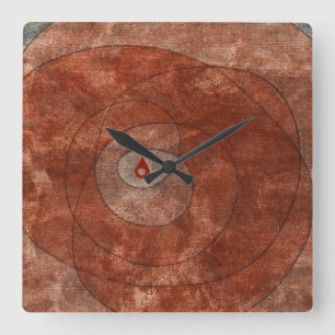 Reloj Cuadrado Alrededor del núcleo, 1935 por Paul Klee
