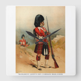 Reloj Cuadrado Altiplano de Queens en Camerún