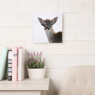Reloj Cuadrado Amanecer pequeño lindo 1 #animal #arte