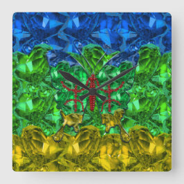 Reloj Cuadrado Amazigh