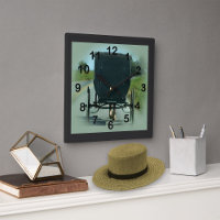 Amish Buggy Wall Clock