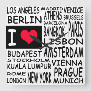 Reloj Cuadrado Amo...