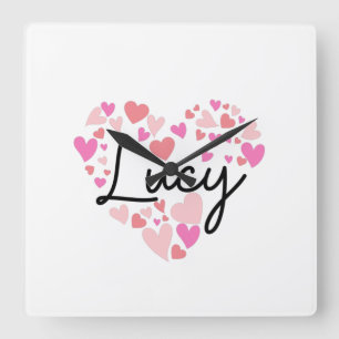Reloj Cuadrado Amo a Lucy