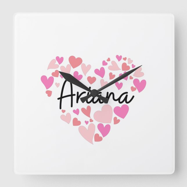 Reloj Cuadrado Amo Ariana (Anverso)