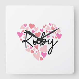 Reloj Cuadrado Amo Ruby