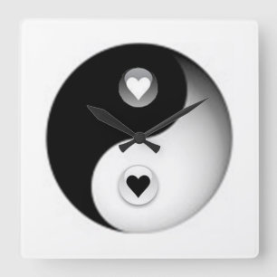 Reloj Cuadrado Amor y paz