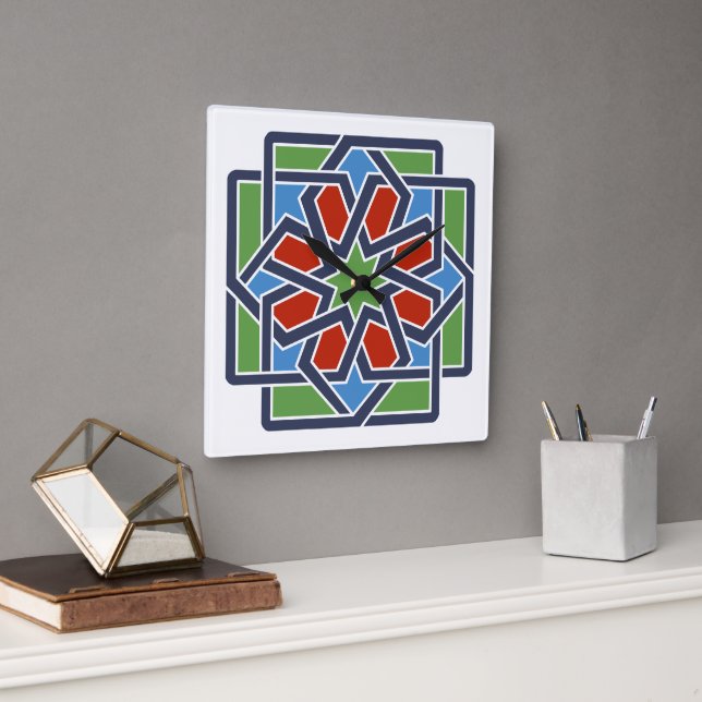 Reloj Cuadrado Andalucia 4 (Oficina)